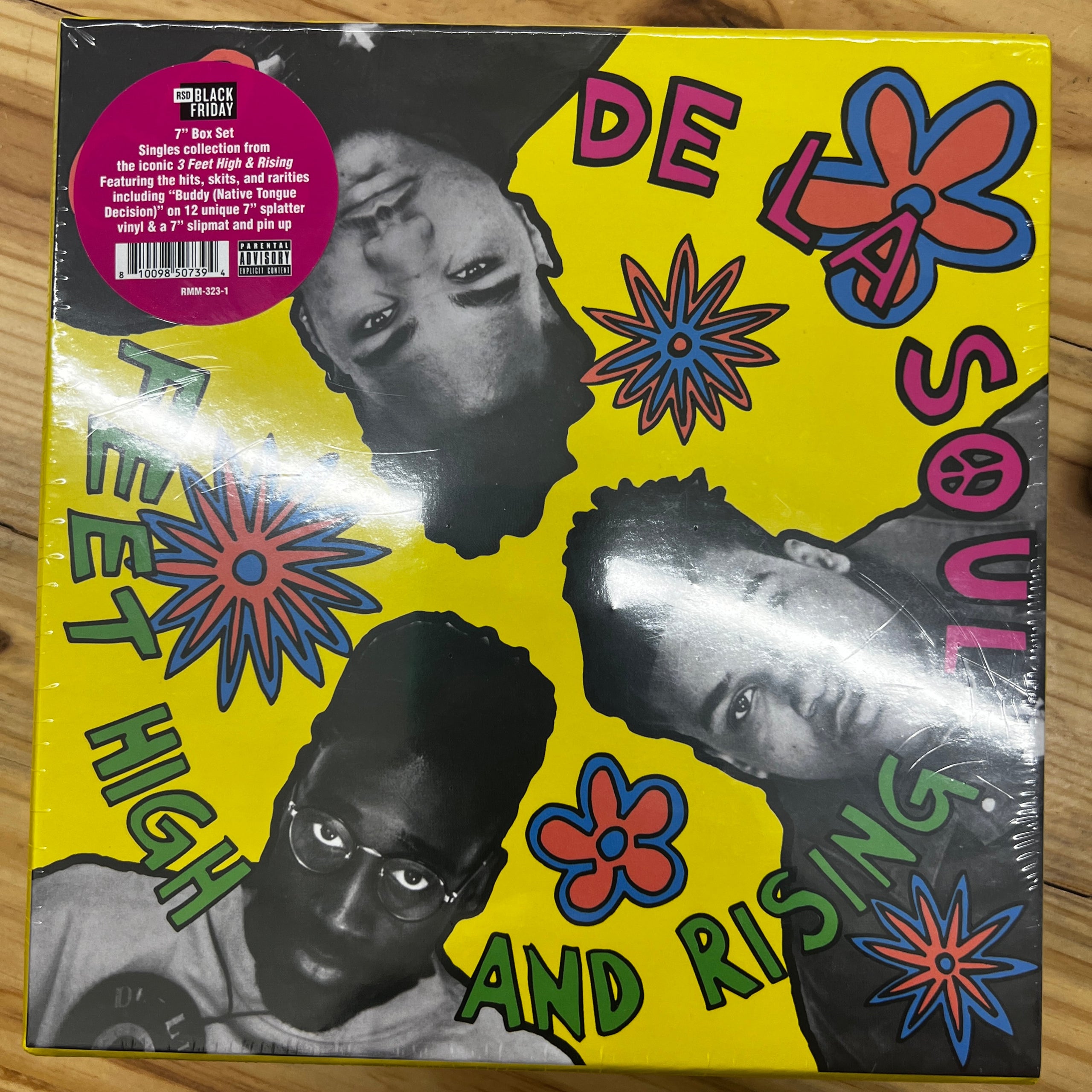 De La Soul 3 Feet High And Rising 7' Set